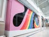 Let the Love Flow, a colorful, large-scale art mural, was recently unveiled by Bridgewater
Commons in partnership with The Pride Center of New Jersey to celebrate June’s LGBTQ+ Pride Month. It will be on display near The Apple Store on the Main Level.