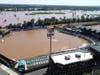 Flooding at the ballfield taken on Sept. 2.