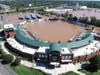 TD Bank Ballpark on Sept. 2 after Tropical Storm Ida passed through Bridgewater.