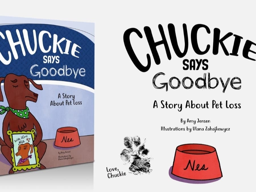The book, "Chuckie Says Goodbye" is appropriate for all families, regardless of beliefs about death. 