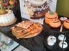 Halloween-themed treats.