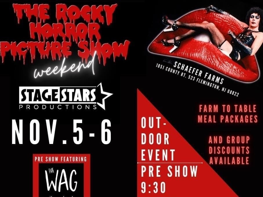 The hauntingly familiar Rocky Horror Weekend is returning to Schaefer Farms in Flemington.