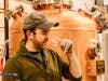 Former Naval Officer turned distiller Camden Winkelstein, owner of Bellemara Distillery at Carriage Farm, at 2 Clerico Lane in Hillsborough, just off Route 206.