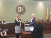 Jennifer Asay was sworn in as committee person of Bernards Township.