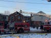 Bridgewater residents were able to escape a working fire at their home on Monday morning, said police.