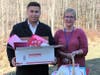 Sandra Dodd, Confidential Secretary to the Superintendent helps Marco Laguna
Constituent Caseworker and Military/Veteran Representative for Congressman Tom
Malinowski load the valentines for delivery.