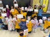 Mrs. Lindsay Kenny’s second-grade class loved making Valentines for Vets!