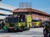 Flagtown's "Mean & Green" Engine 36 was also a participant in the parade.