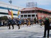 NJSP's "Pipes & Drums of the Blue and Gold'' start the procession down Main Street.