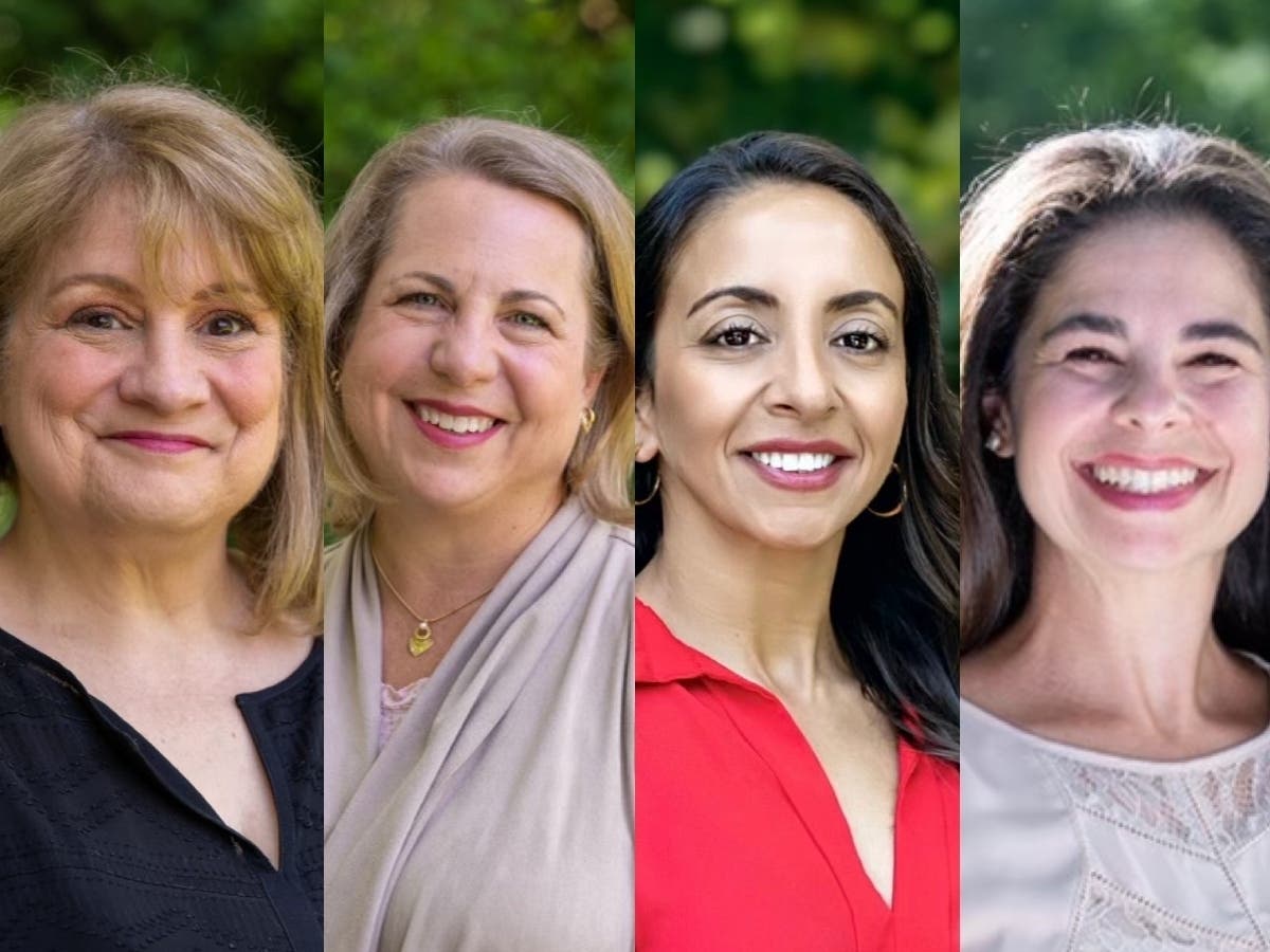 From left: Janice Corrado, Suzanne Schafer, Guddia Singh, and Erica Blackman.