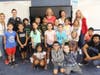 Officer Ciampa takes a picture with Mrs. Deanna DeRoner’s class.