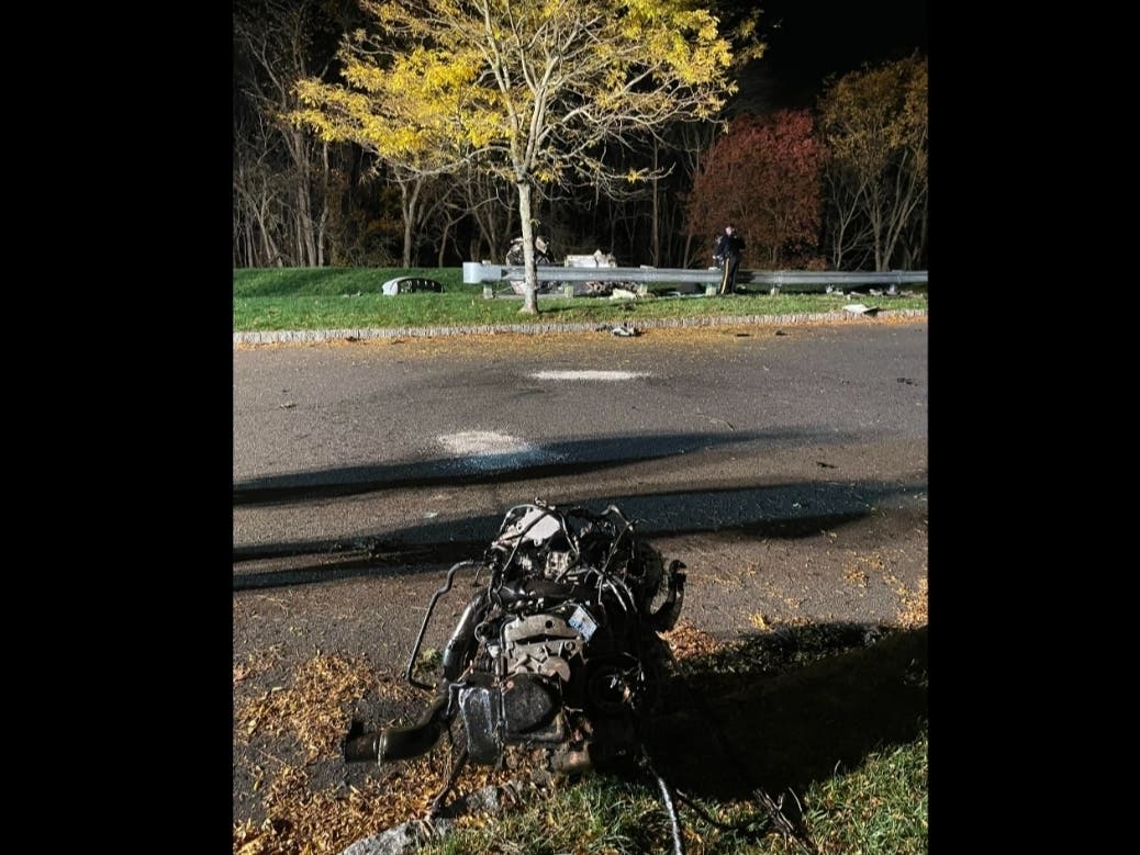 Car Split In Half, Mangled After Crashing Into Hillsborough Tree ...