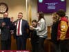 Mayor Shawn Lipani swearing in James Ruh, Jr. with his family.