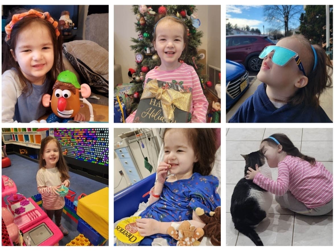 Adeline Eick who is now 4 and a half years old.