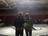 Blake Winchuck was honored for his 50 years of service as a recreation wrestling coach​.