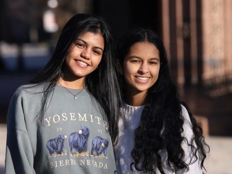 Maya Sethuraman and Hailey Desai.