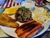 Gallo Pinto (most popular dish).
