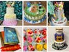 A collection of cakes and cupcakes from Cakeoholic.