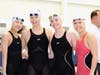 200relaygirls pictured from left: Sammie Oei, Emily Wang, Victoria Doucette, Maggie Luo.