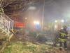 A fire broke out at a home on Fieldstone Road.