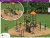 Rending of the new playground at Harry Alley Park in the Finderne section of town.