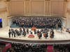 Parisian conductor and choirmaster Francis Bardot rehearses with members of the Franklin Elementary School chorus and other tri-state choirs in New York City prior to a special performance at Carnegie Hall on May 26.