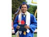 WHS Senior Class President Sean Henderson receives his diploma during
graduation ceremonies on June 21.