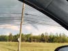 A funnel cloud was seen from Route 202 in Bridgewater.