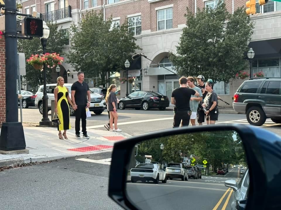 Cast members from Bravo's "Real Housewives of New Jersey" were seen on Cranford streets on Tuesday.