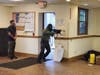 Bridgewater Police Officers trained with Northern Red where they participated in an individual officer response to an active shooter.