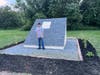 The new completed roof simulator.