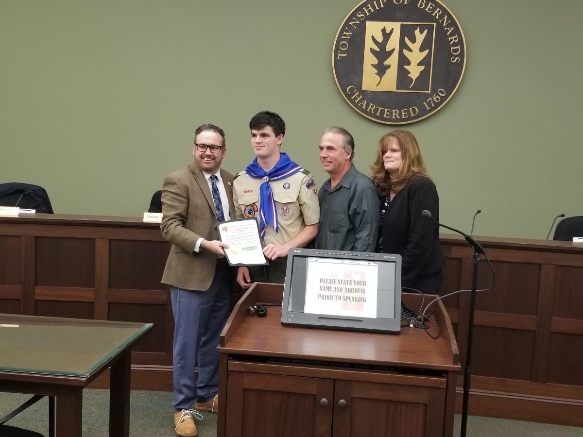 3 Eagle Scouts Honored By Bernards Township Committee | Basking Ridge ...