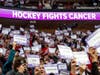 The Devils hosted their annual Hockey Fights Cancer Night in partnership with RWJBarnabas Health on Saturday, Nov. 25.
