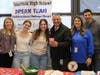 Pictured from left: WHS Counselor Rebecca Labus, WHS alumna Sophie Latessa and Lexi Gonzalez, Superintendent Dr. Raymond González , Dream Team advisor Lauren Hauser, and WHS Counselor Ryan McGarrigan.