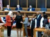 Grace Njugna​​ was sworn in as the new Township Clerk.