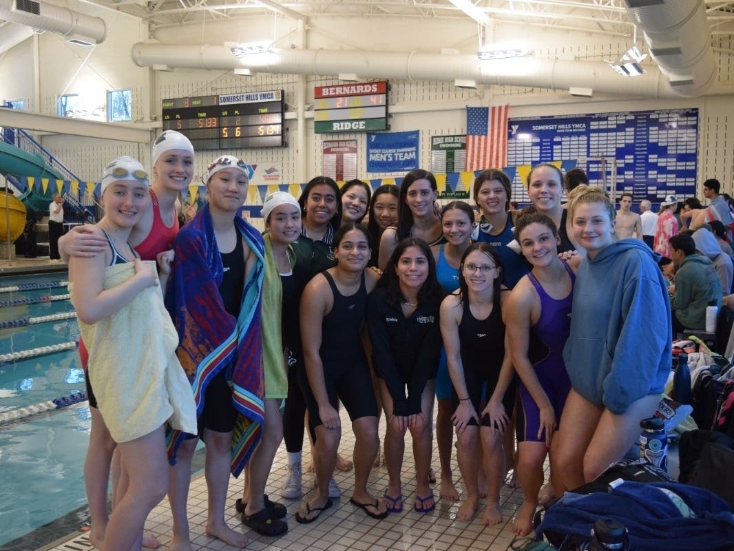 Ridge Girls Swim Continue Undefeated Run Against Bridgewater | Basking ...