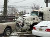 A crash on Finderne Avenue on Jan. 16.