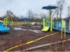 Duke Island Park playground at 191 Old York Road in Bridgewater.