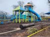 Duke Island Park playground at 191 Old York Road in Bridgewater.