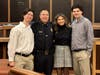 Lt. Todd Mele and his family.