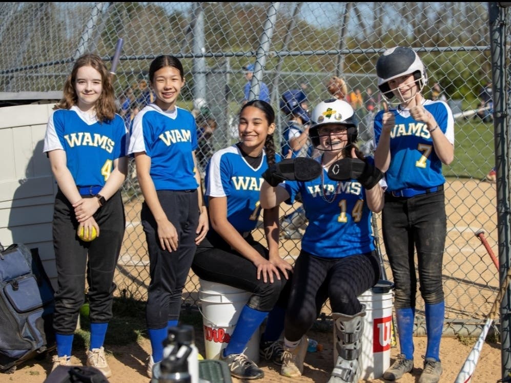 William Annin Middle School Plays In 2024 Softball League Champion
