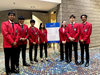 Members of the gold medal-winning SkillsUSA Quiz Bowl team from SCVTHS: Arnav Khanna, Aarnav Shah, Vir Trivedi, Pari Malla, Lily Boguslavsky, Daniel Yuh, Krish Vyas.