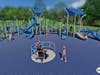The work to the playground will make it fully ADA-compliant and accessible to all.