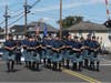 One of the many bagpipe groups that were in the parade