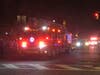 Albrightsville FD's truck featured an American flag on its side.