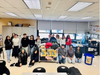Members of SCVTHS chapter of HOSA (Health Occupations Students of America) with some of the coats they collected for the Jersey Cares Winter Coat Drive.