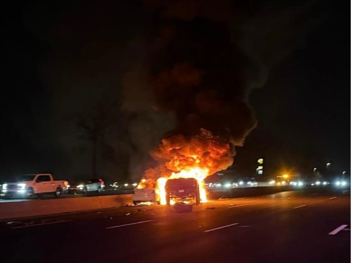 Fiery Crash On Garden State Parkway In Clark | Westfield, NJ Patch