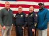 Captain Sean Carolan, Lt. Tom McClain, and Sgt. Jason Beverett retired from the Hillsborough Township Police Department.