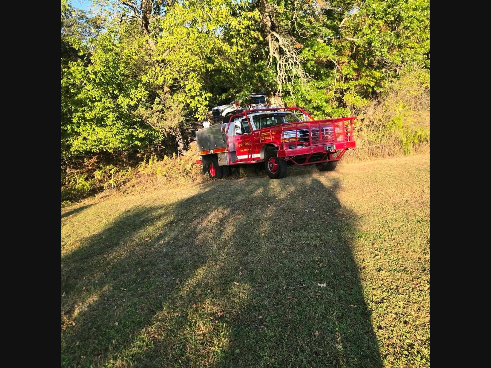 Firefighters Battle Brush Fire Near Train Tracks, Route 202 In ...