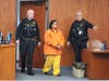Priyatharsini Natarajan, 35, of Shell Court, Hillsborough, at her detention hearing in Somerset County Courthouse on Tuesday.